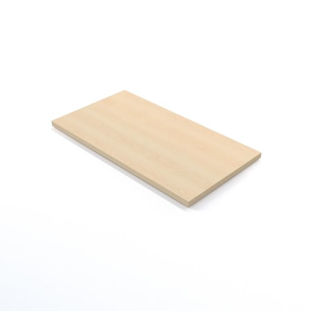 Econoco 13 x 24 in. Hard Rock Maple Melamine Shelf for Alta System, 2PK TSF1324H